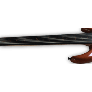 Custom Made Fretless Style Natural Finish 7 Strings Electric Bass - Image 2