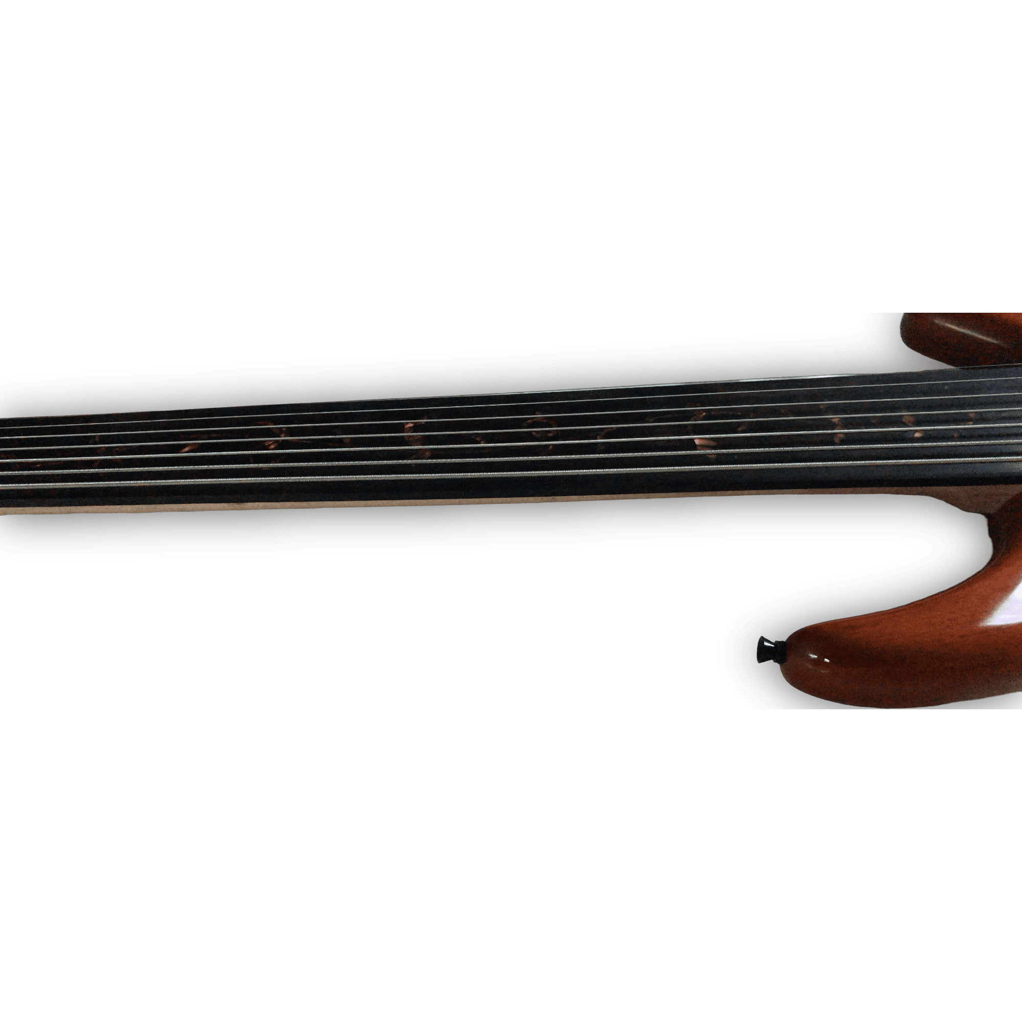 Custom Made Fretless Style Natural Finish 7 Strings Electric Bass - Image 2