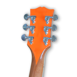 Custom Made Zakk Wylde Orange LP Style Buzzsaw 6 Strings Electric Guitar - Image 6