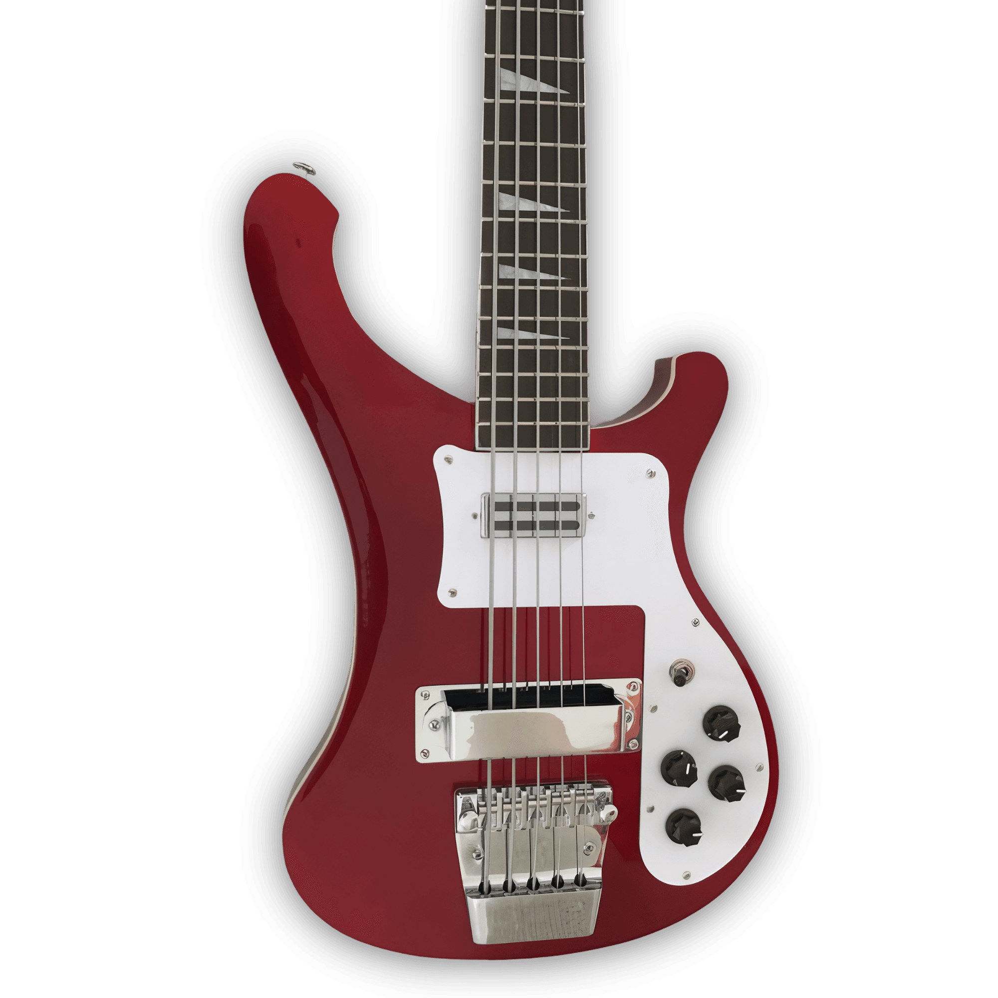Custom Made Color Ruby Red 4003 Style 5 Strings Electric Bass