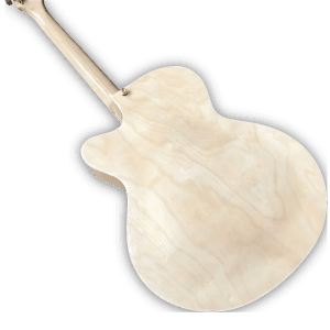 Custom Made Quilted Maple Top Natural Finish Style 6 Strings Electric Guitar - Image 5