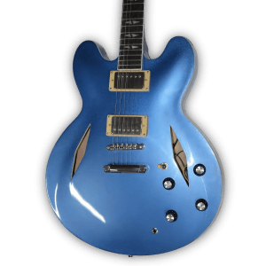 Custom Made Dave Grohl Pelham Blue 335 Style 6 Strings Electric Guitar - Image 2