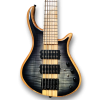 Custom Made Patriot Style Neck-Through-Body Flame Maple Top 6 Strings Electric Bass
