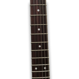 Custom Made Left Handed Flame Maple Top Purple Explorer Style 6 Strings Electric Guitar - Image 3