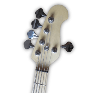 Custom Made Purple Sunset 5 Strings Electric Bass - Image 4