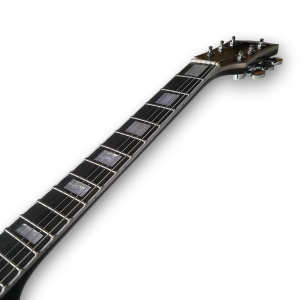Custom Made Teardrop Metallic Silverburst LP Style Left Handed 6 Strings Electric Guitar - Image 7