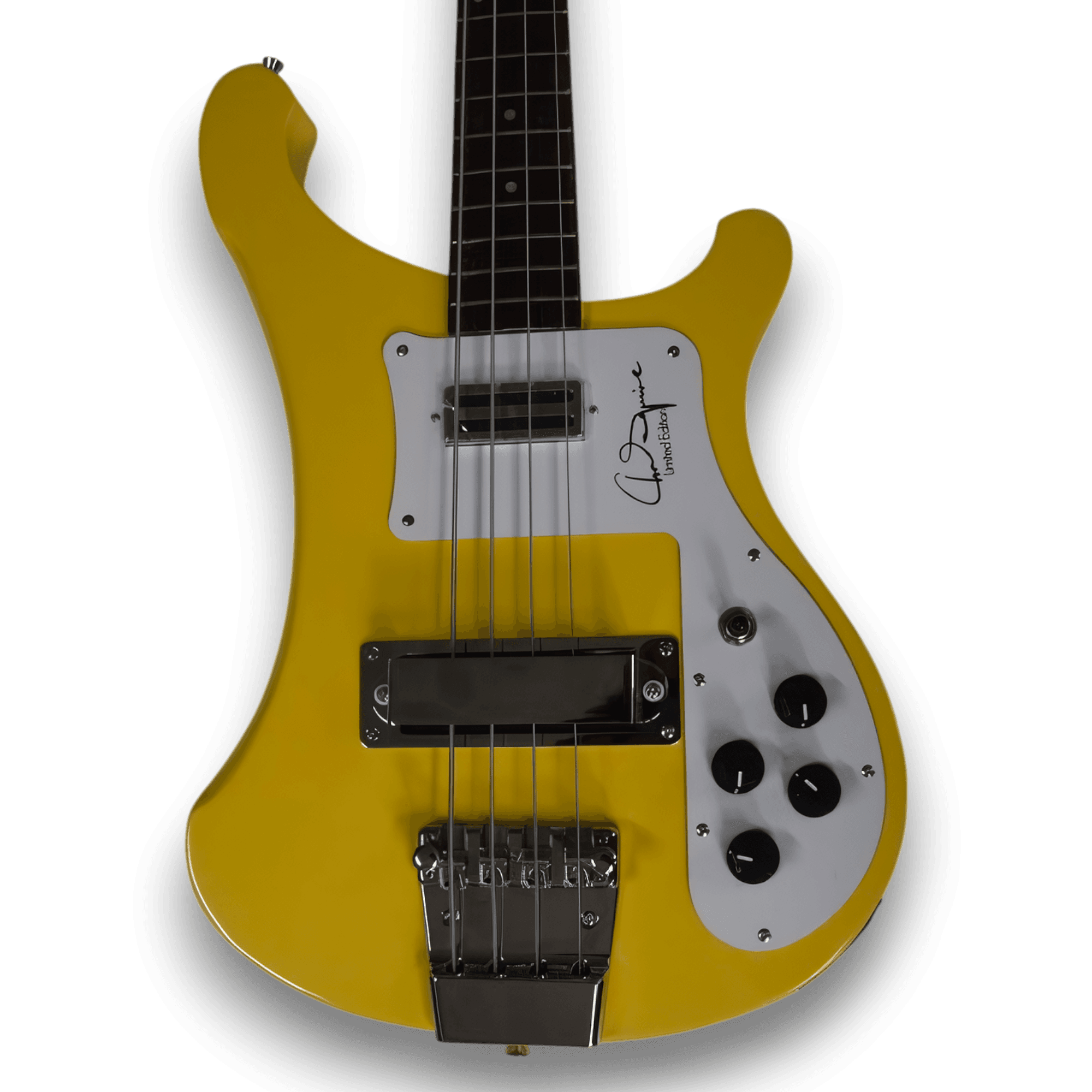 Custom Made Cream 4001 Style Chris Squire Style 4 Strings Electric Bass