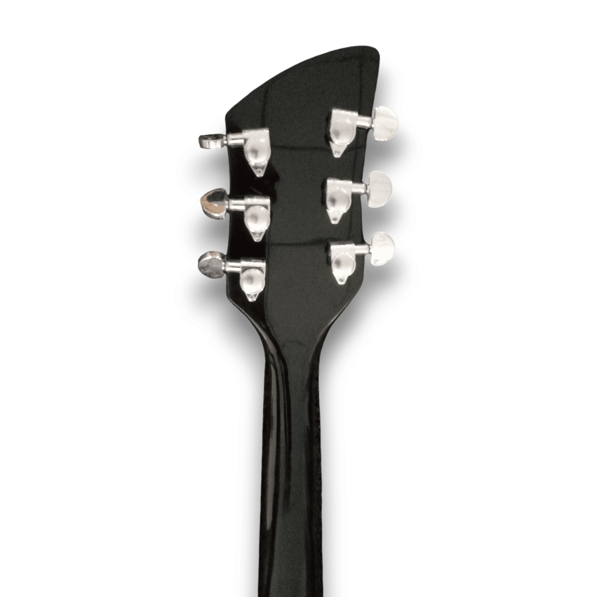 Custom Made John Lennon Left Handed Black 325 Style 6 Strings Electric Guitar - Image 5