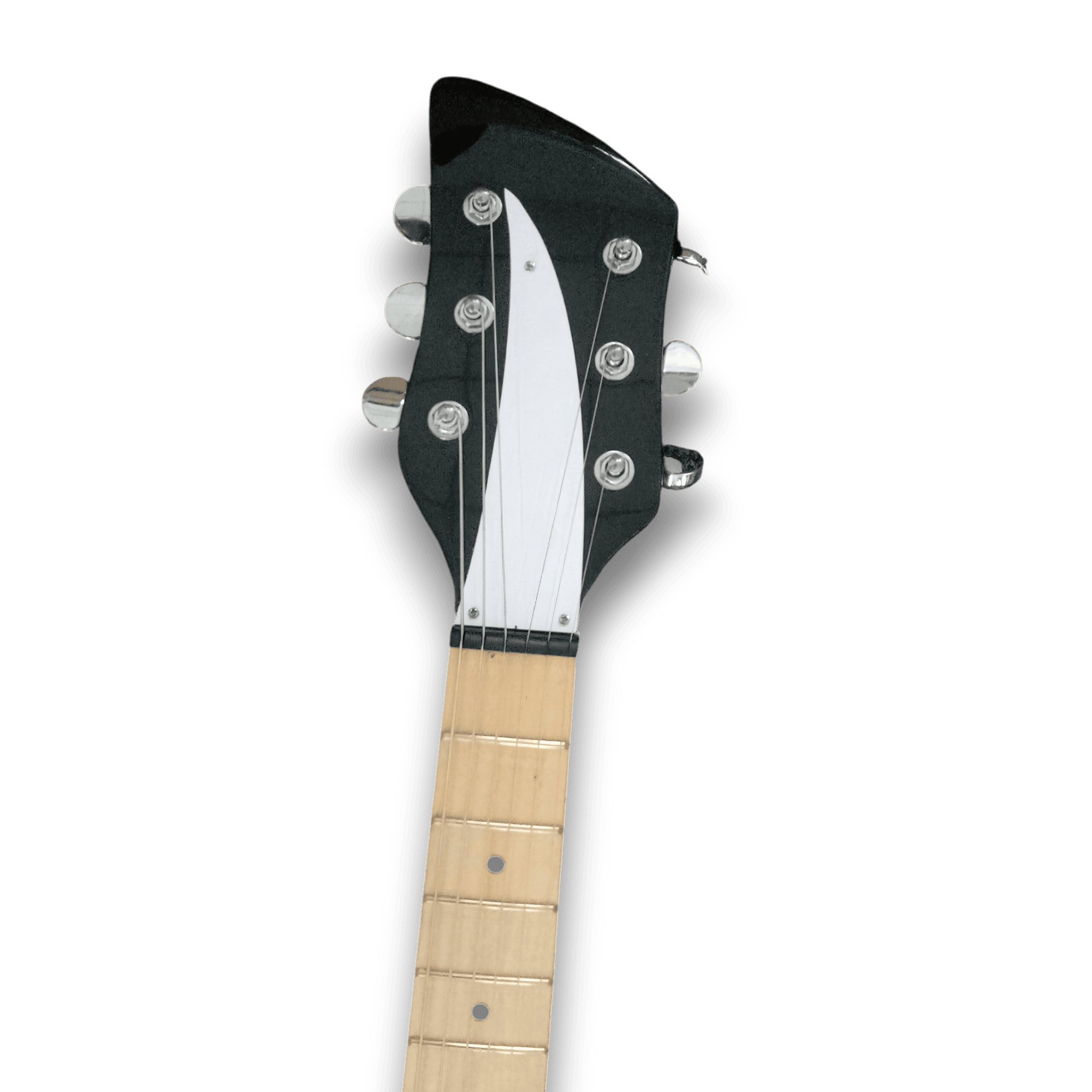 Custom Made John Lennon Left Handed Black 325 Style 6 Strings Electric Guitar - Image 3