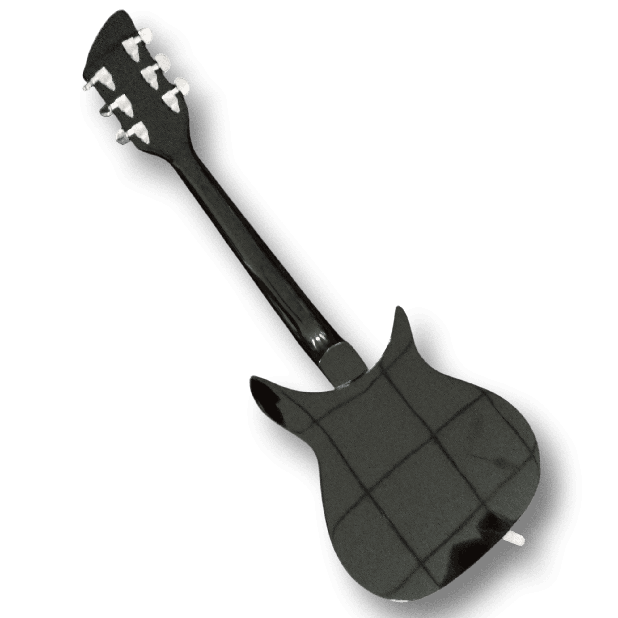 Custom Made John Lennon Left Handed Black 325 Style 6 Strings Electric Guitar - Image 4