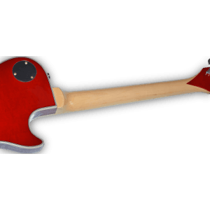 Custom Made Zakk Wylde Left Handed LP Style Orange 6 Strings Electric Guitar - Image 6