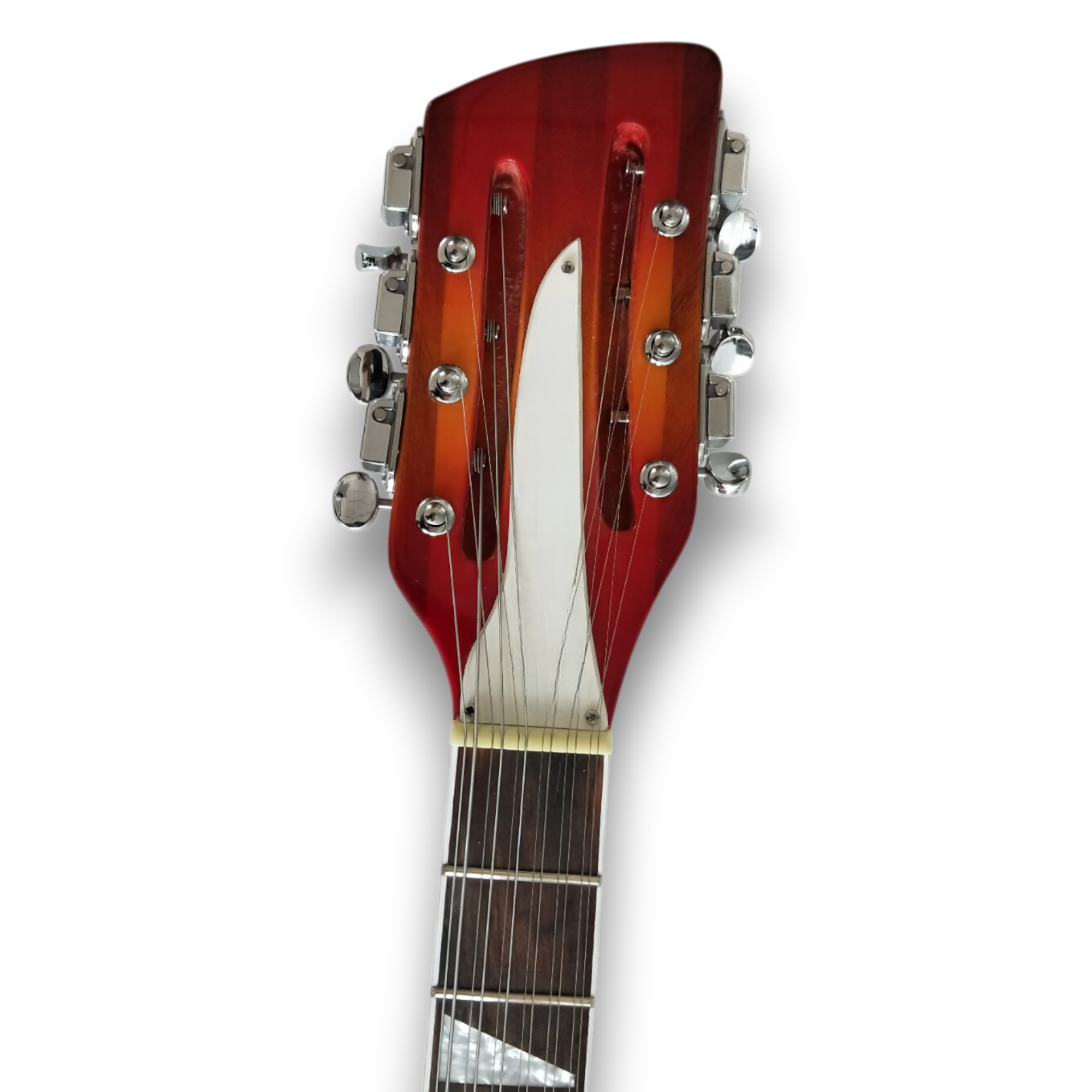 Custom Made Fireglo Color Semi-Hollow 360 12 Style 12 String Electric Guitar - Image 3