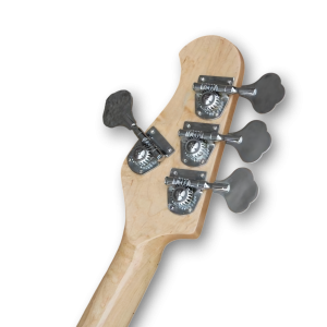 Custom Made Pacific Blue Burst 4 Strings Electric Bass - Image 6