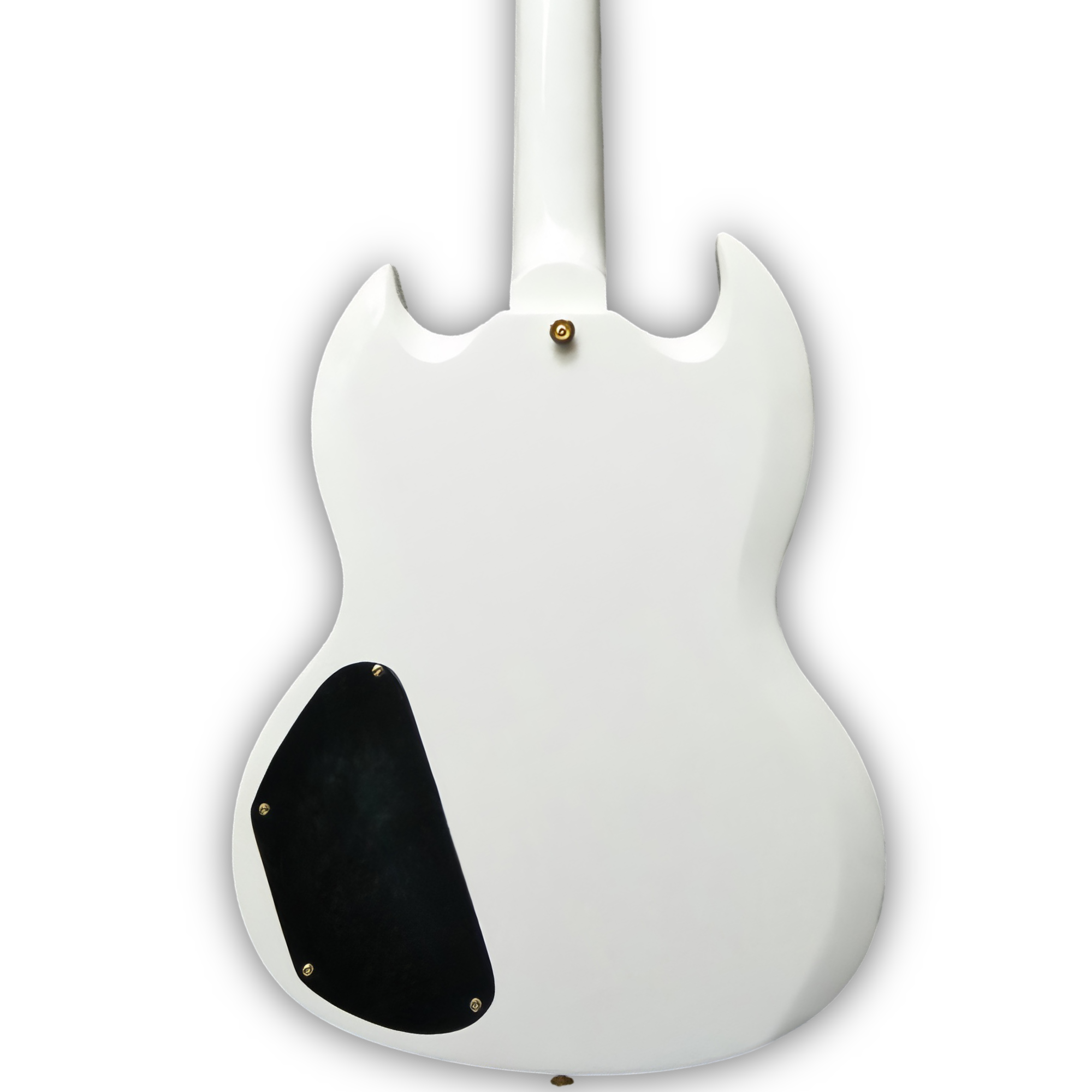 Custom Made White SG Style 6 Strings Electric Guitar - Image 4
