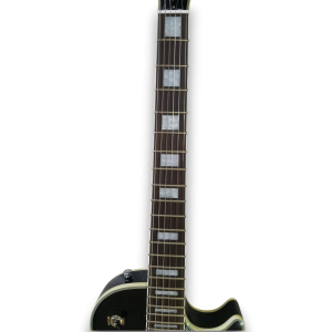 Custom Made Metallic Silverburst Teardrop LP Style 6 Strings Electric Guitar - Image 3