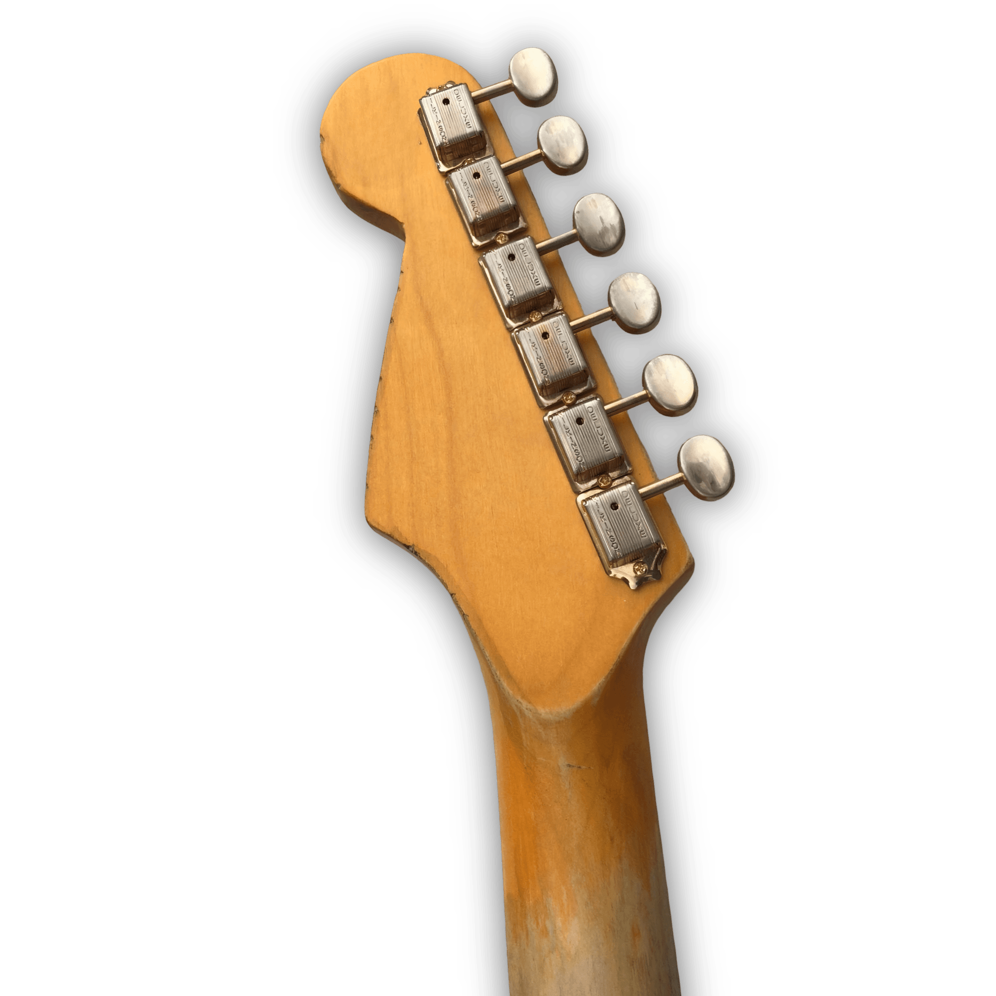 Custom Made Heavy Aged Relic Black Strat Style 6 Strings Electric Guitar - Image 6