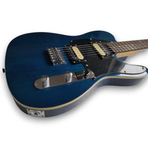 Custom Made Tele Style Midnight Blue 6 Strings Electric Guitar - Image 4