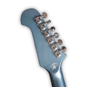Custom Made Pelham Blue 335 Style Dave Grohl 6 Strings Electric Guitar - Image 7