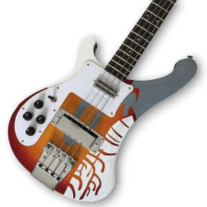 Custom Made Sgt. Pepper Left Handed 4003  McCartney 4 Strings Style Electric Bass