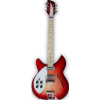 Custom Made Left Handed Fireglo 330 Style 6 String Electric Guitar
