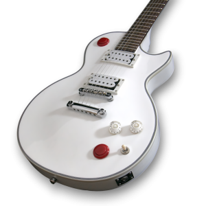 Custom Made Alpine White Buckethead  Killerswitch LP Style 6 Strings Electric Guitar