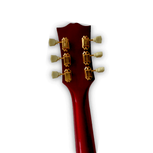 Custom Made L-5 Style Red Hollowbody 6 Strings Electric Guitar - Image 6