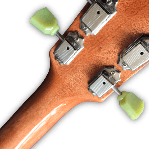 Custom Made Turquoise Green LP Style Flame Maple Top Electric Guitar - Image 5