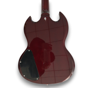Custom Made Angus Young Cherry Vintage SG Style 6 Strings Electric Guitar - Image 4
