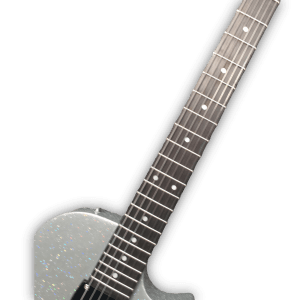 Custom Made Silver Sparkle P90 Pickups Single Cut LP Junior Style 6 Strings Electric Guitar - Image 4