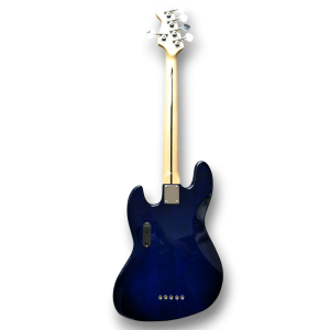 Custom Made Midnight Blue Jazz Style 5 Strings Electric Bass - Image 4