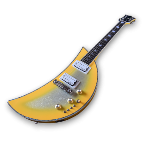 Custom Made Goldburst  Moonsault Style MS1000 6 Strings Electric Guitar - Image 3
