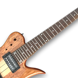 Custom Made Top Quilted Maple Top Style Neck Throught 7 Strings Electric Guitar - Image 4