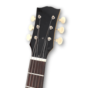 Custom Made Double Cut TV Yellow P90 Pickups LP Junior Style 6 Strings Electric Guitar - Image 3