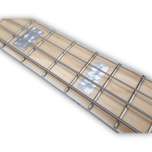 Custom Made Shell Pink Jazz Style 4 Strings Electric Bass - Image 2