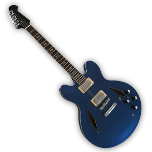 Custom Made Dave Grohl 6 Strings Pelham Blue 335 Style Electric Guitar - Image 2
