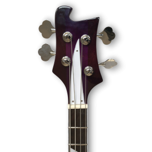 Custom Made Transparent Purple Burst 4003 Style 4 Strings Electric Bass - Image 3