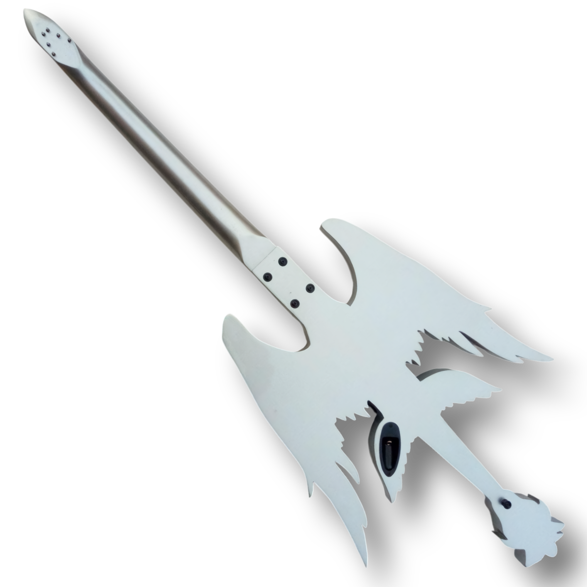 Custom Made Headless Angel Sword The Alfee Style 6 Strings Electric Guitar - Image 4