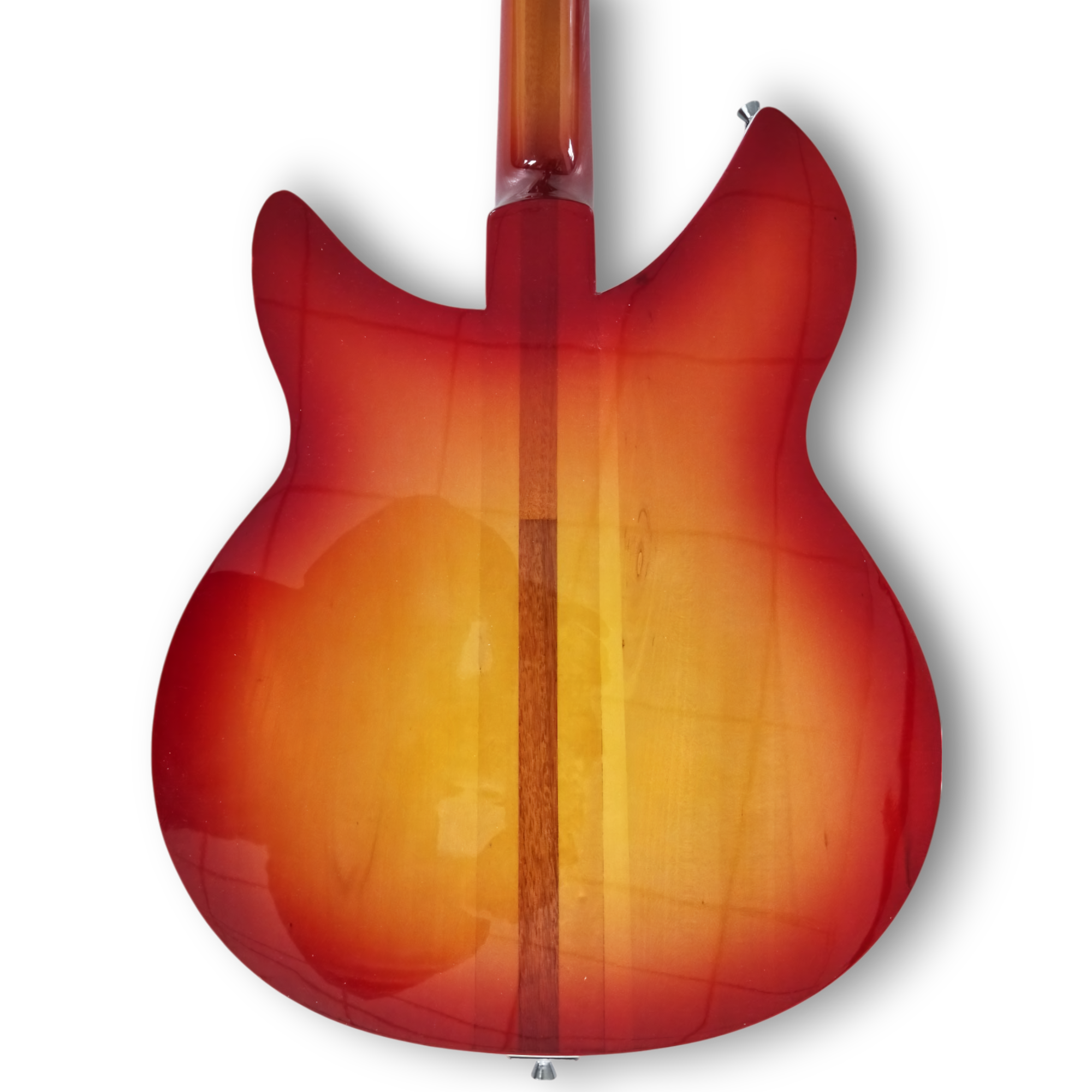 Custom Made Fireglo Color Semi-Hollow 360 12 Style 12 String Electric Guitar - Image 6