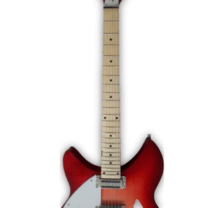 Custom Made Left Handed Fireglo 330 Style 6 String Electric Guitar - Image 3
