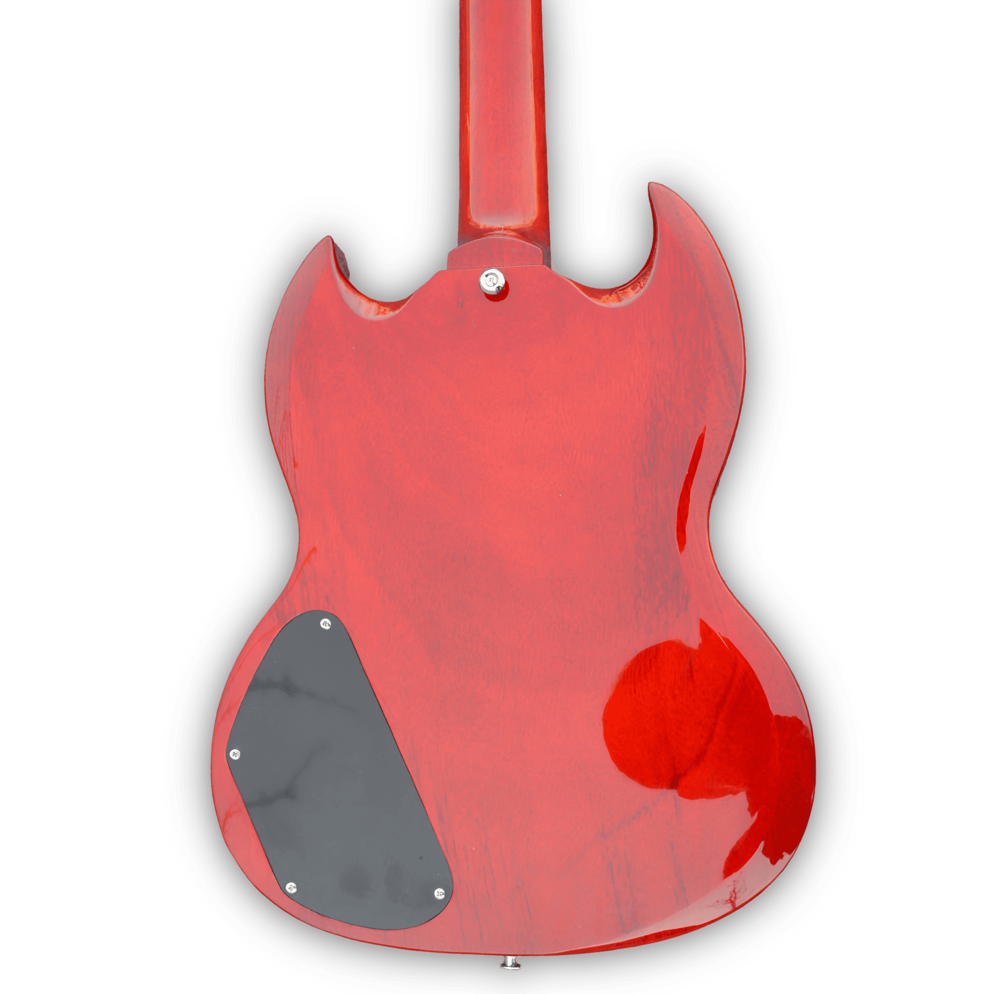 Custom Made SG Junior Style Vintage Cherry 6 Strings Electric Guitar - Image 3