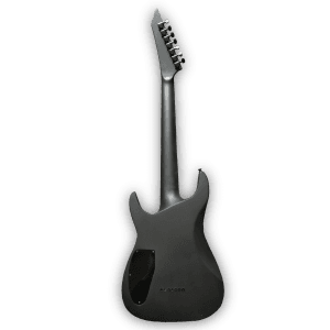 Custom Made Black Satin Finish MH-417 Style 7 Strings Electric Guitar - Image 5