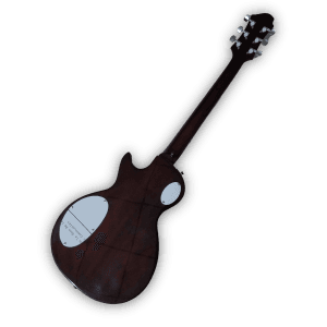 Custom Made Pearl Font Style Ring Chess Electric Guitar - Image 6