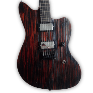 Custom Made Sandblasted Jim Root Style 6 Strings Electric Guitar - Image 2