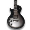 Custom Made Teardrop Metallic Silverburst LP Style Left Handed 6 Strings Electric Guitar