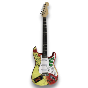 Custom Made Jimi Hendrix Monterey Pop Festival Style Strat Style 6 Strings Electric Guitar