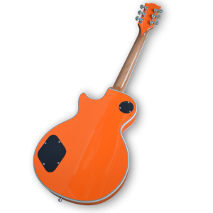 Custom Made Zakk Wylde Orange LP Style Buzzsaw 6 Strings Electric Guitar - Image 5
