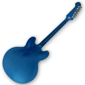 Custom Made Pelham Blue ES335 Dave Grohl Style 6 Strings Electric Guitar - Image 3