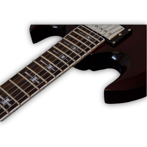 Custom Made Cherry Vintage Red SG Style 6 Strings Electric Guitar - Image 2