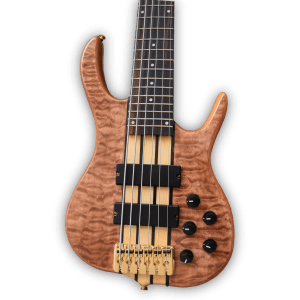 Custom Made Quilted Maple Top Elite Style 6 String Electric Bass - Image 2