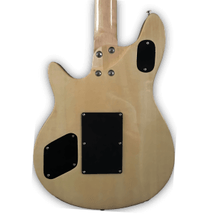 Custom Made Spalted Maple Top Natural Finish 6 Strings Electric Guitar - Image 5